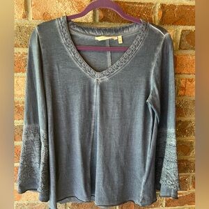 Soft Surrounding Jordan Creek Tunic Top size petite small - Boho